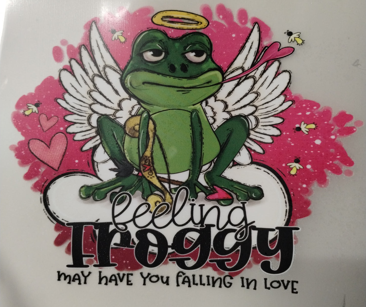 Feeling Froggy Valentines Day Transfer